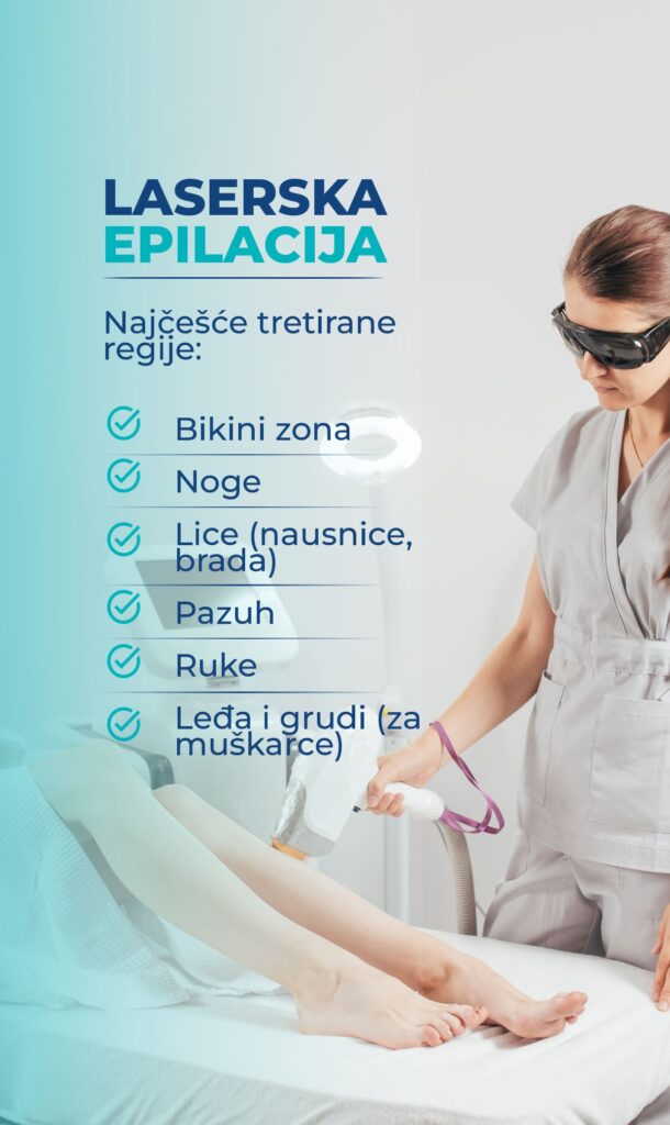 laserska epilacija Beograd salon za oblikovanje tela MedBeauty